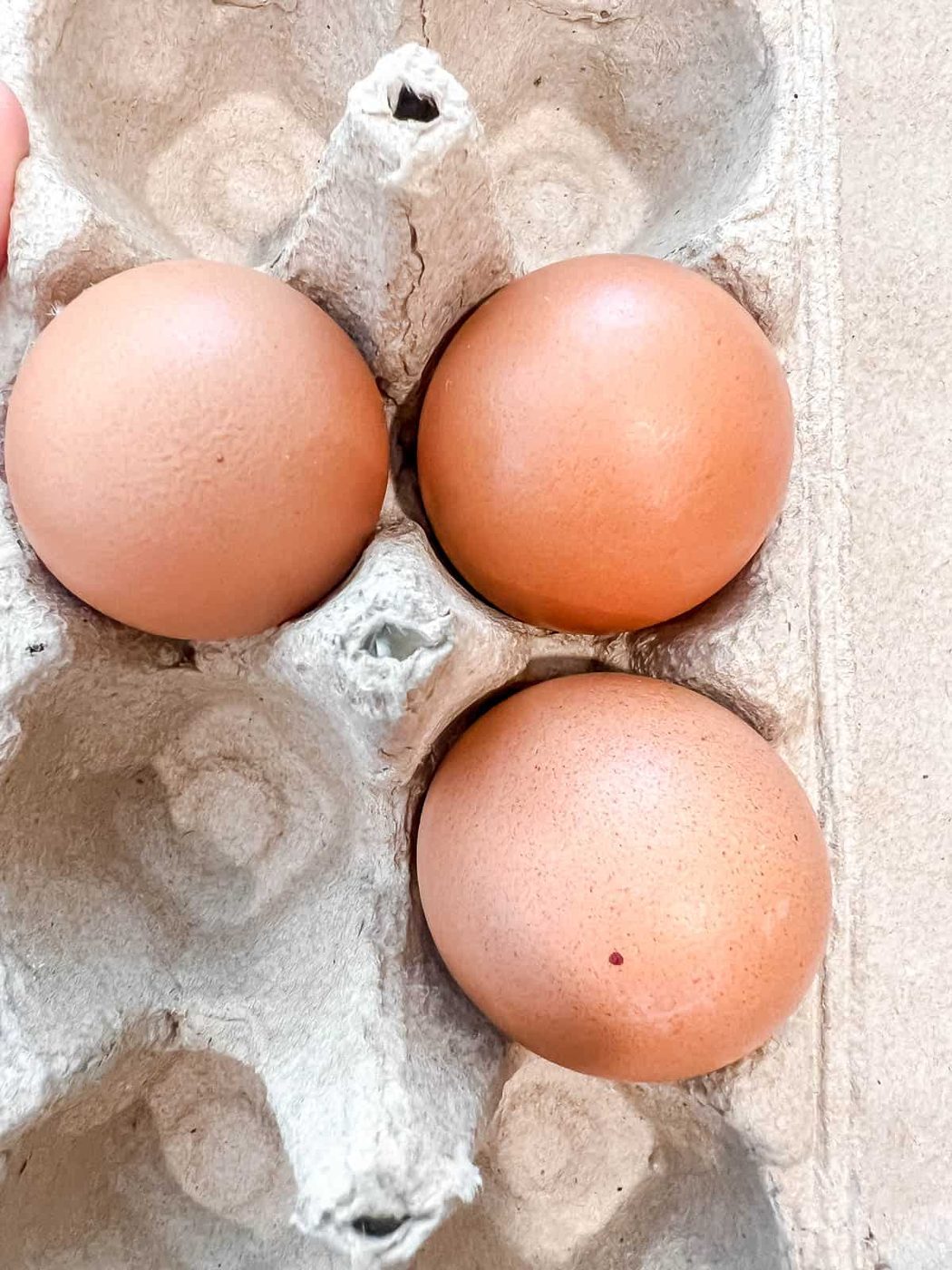 Eggs for the meatloaf.