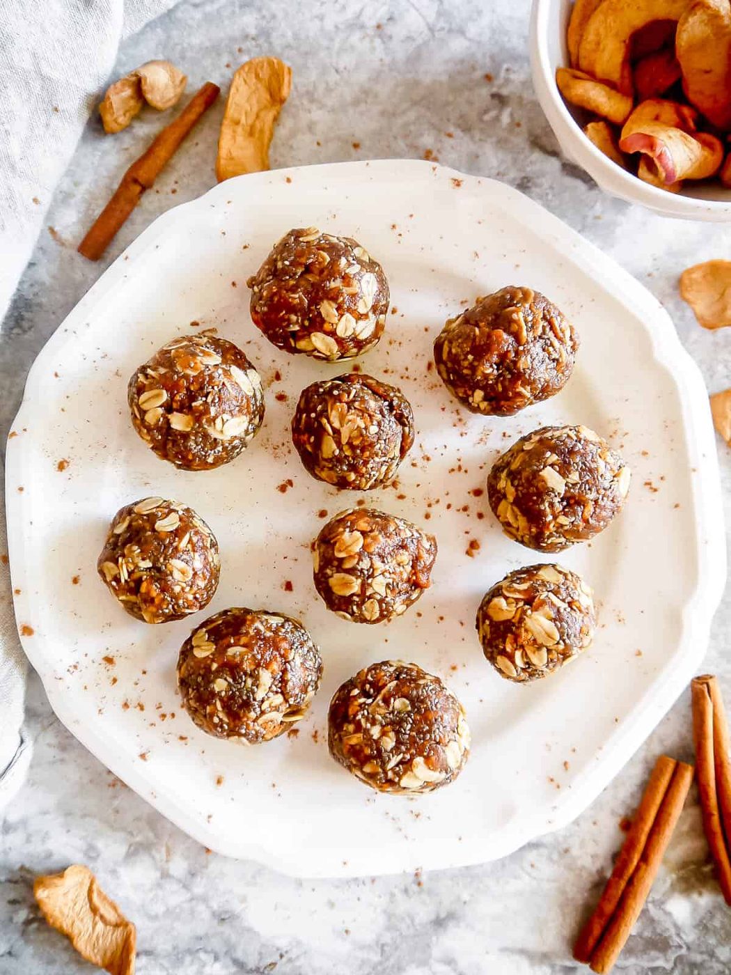 Apple Pie Energy Balls