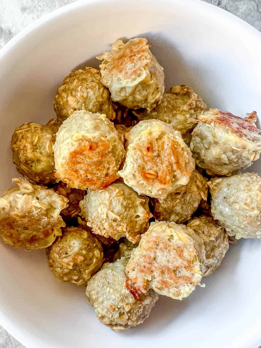 Gluten free Turkey Meatballs, baked