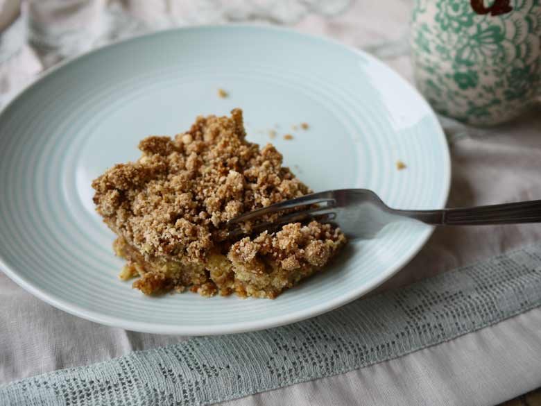 Banana Coffee Cake (paleo, gluten-free)