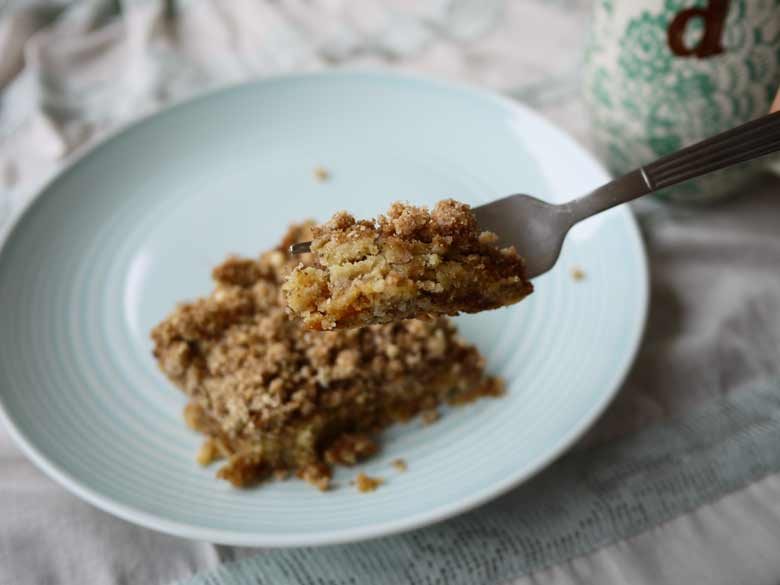 Banana Coffee Cake (paleo, gluten-free)