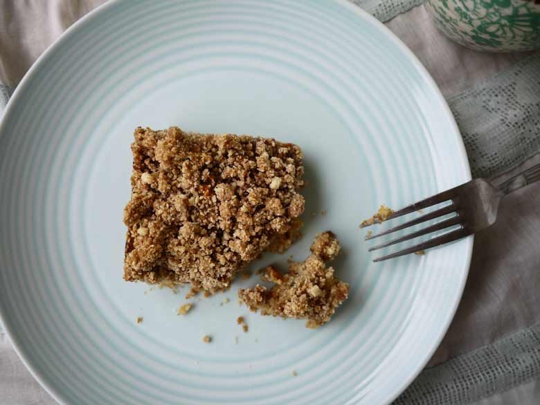 Banana Coffee Cake, Paleo, GF