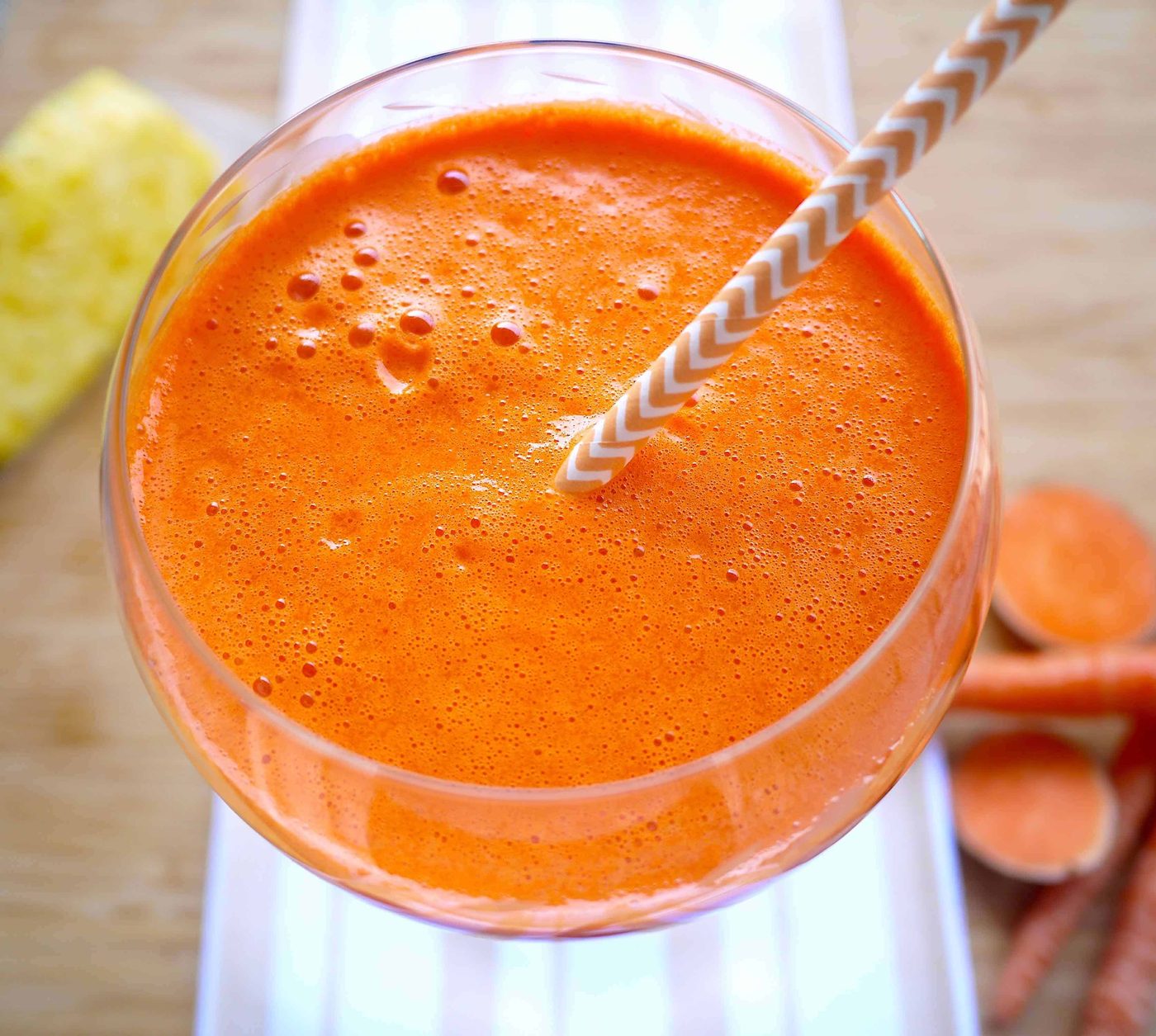 Beta-Carotene Carrot Mango Sweet Potato Juice