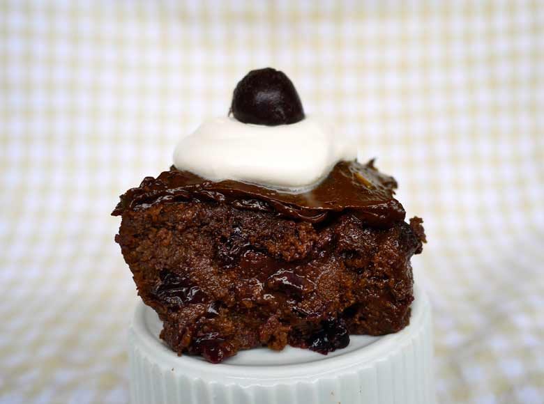 Black Forest Brownies (paleo, gluten-free)