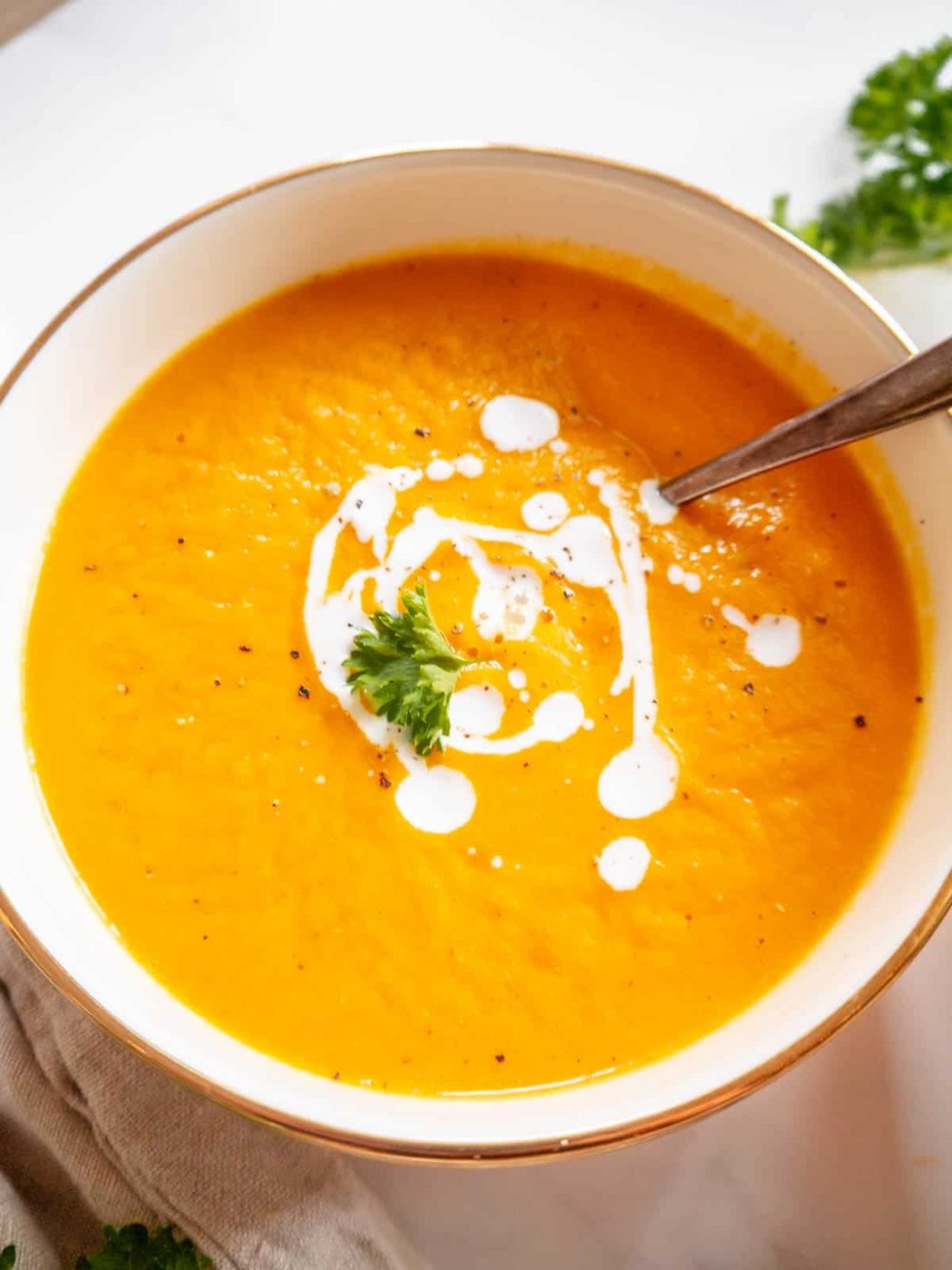 Butternut Squash & Carrot Soup