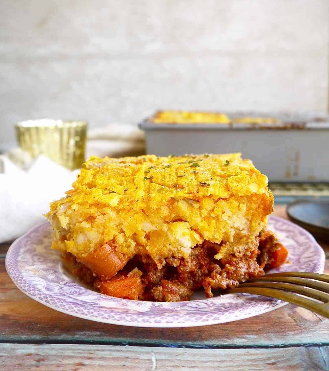 Butternut Squash Shepherd’s Pie, Paleo, Whole30