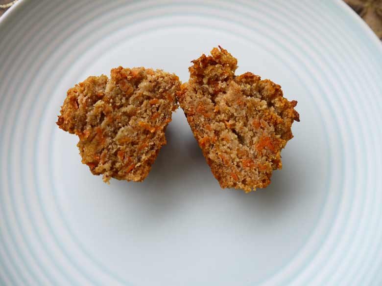 Carrot Cake Breakfast Muffins (paleo, gluten-free)