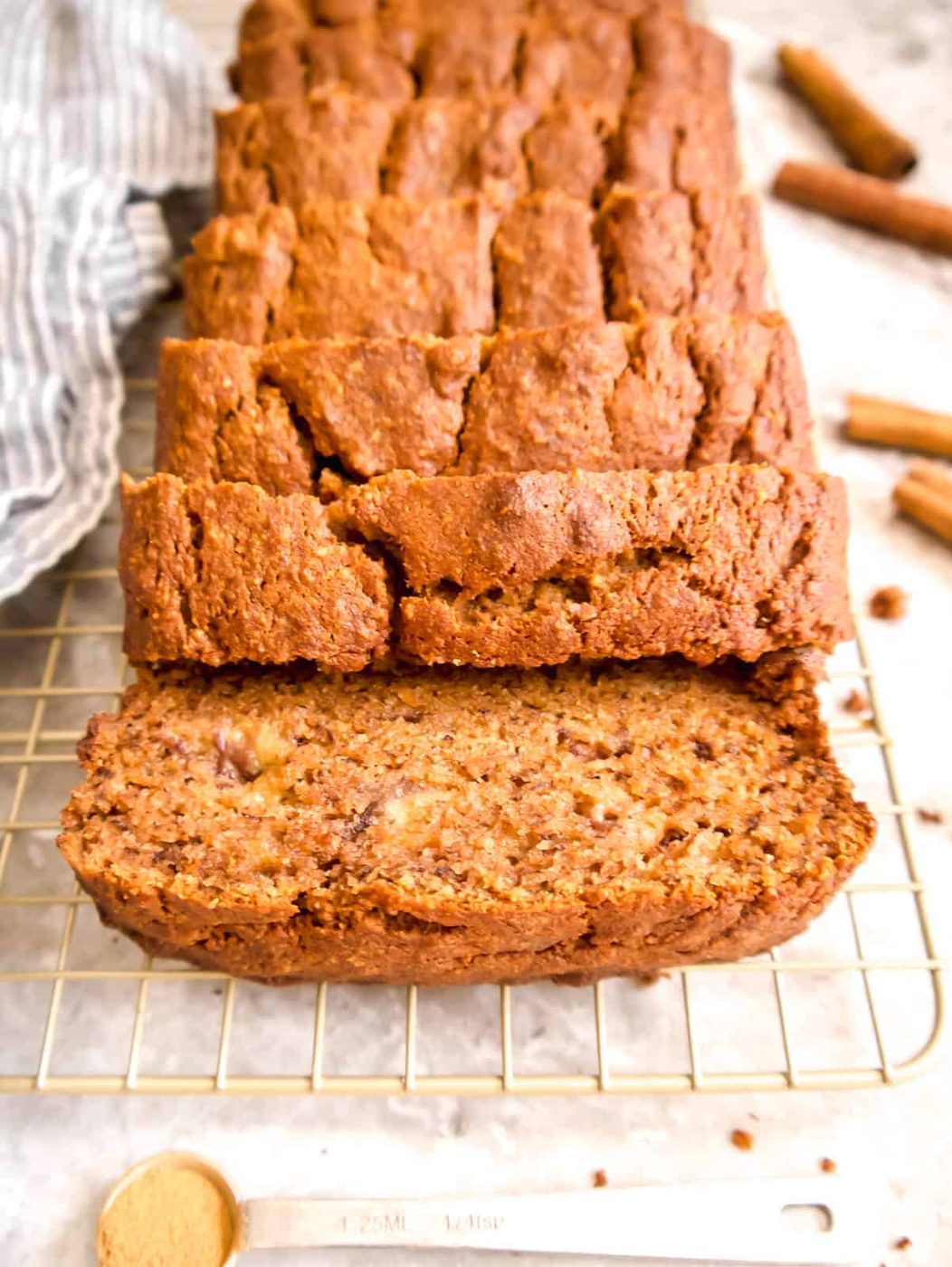 Paleo Banana Bread, Gluten Free, Dairy Free