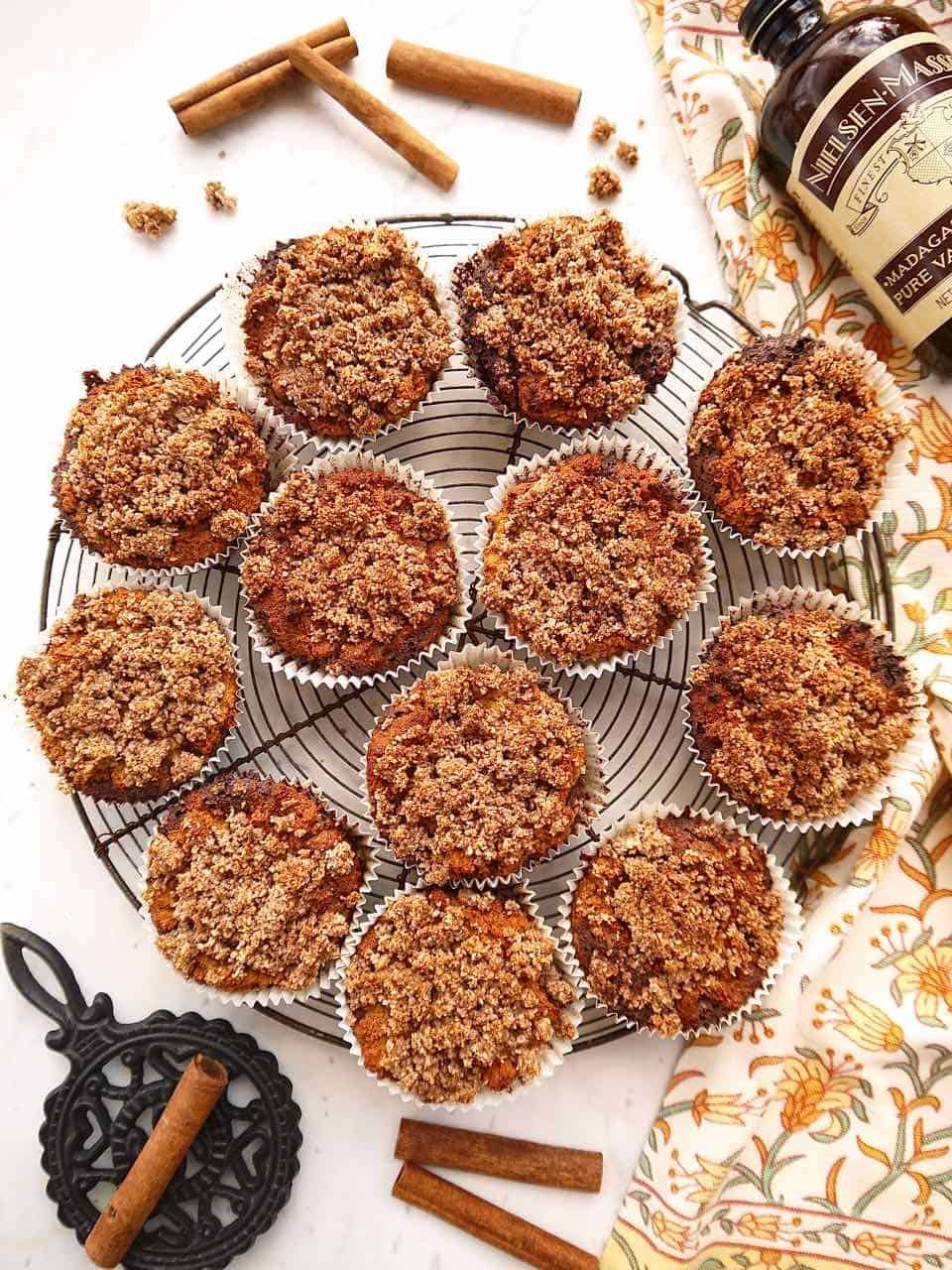 Gluten-free Coffee Cake Muffins