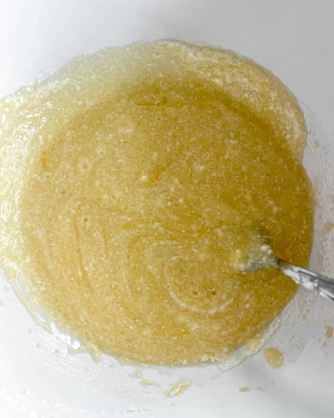 Cottage cheese added to cookie batter.