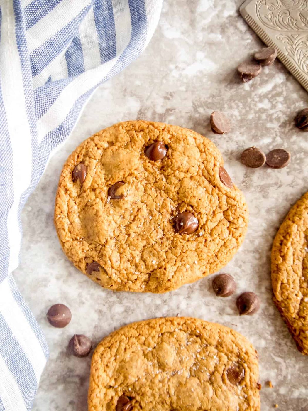 Paleo Chocolate Chip Cookie Recipe, crispy