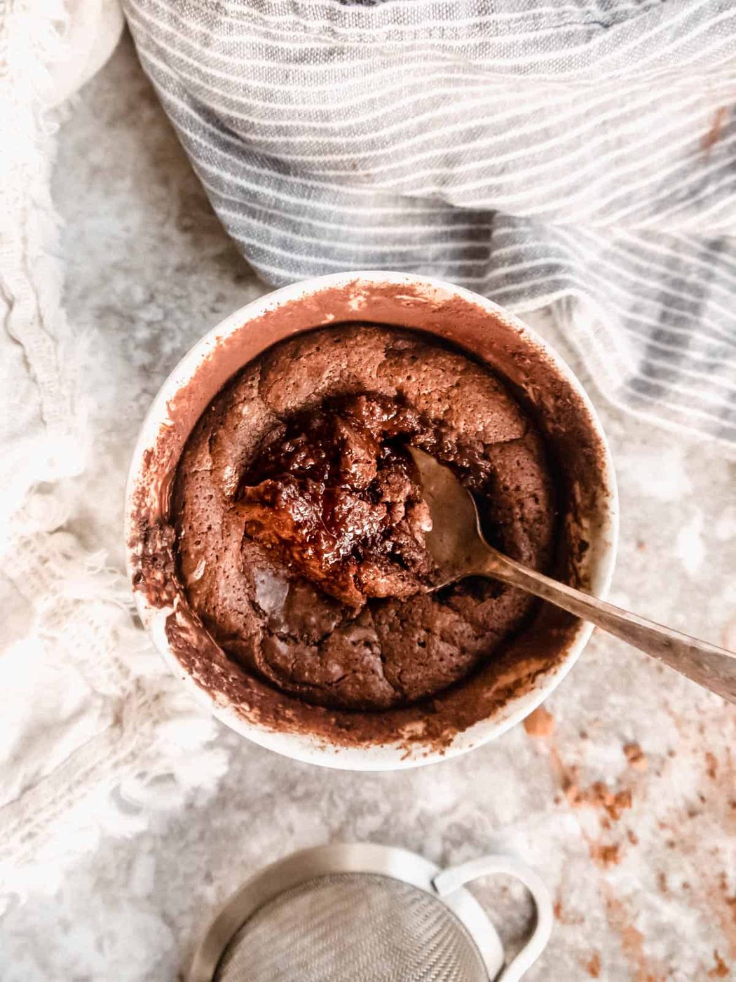 Dairy-free Chocolate Molten Lava Cakes