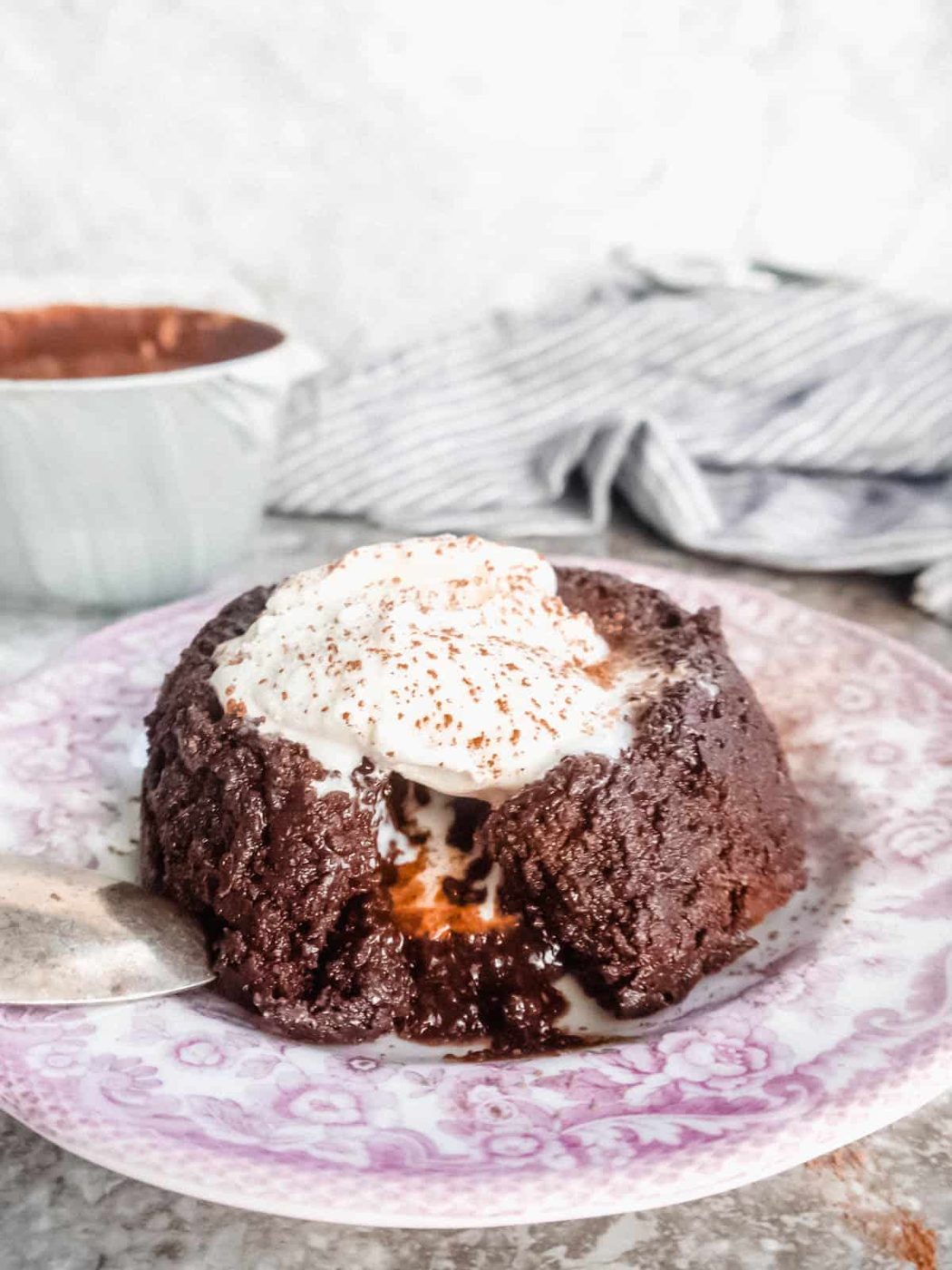 Paleo Dairy-free Chocolate Molten Lava Cakes, Gluten-free
