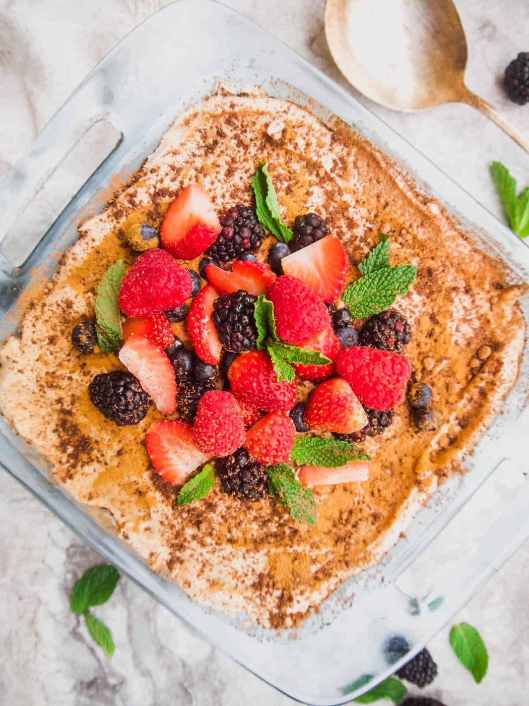 Dairy-Free Fresh Berry Tiramisu