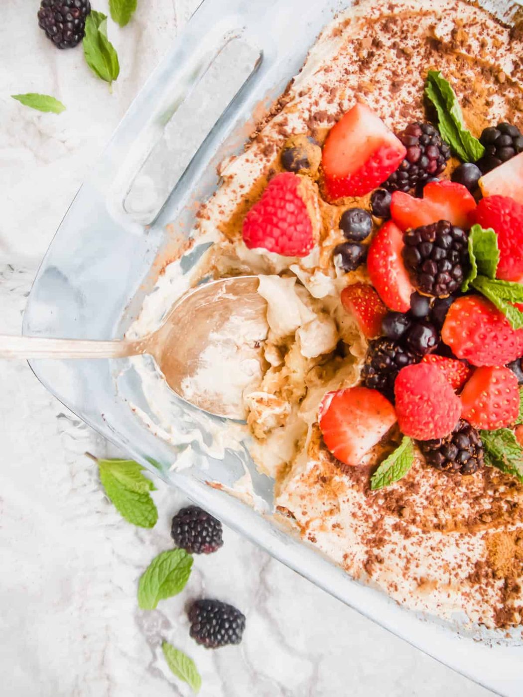 Dairy-Free Fresh Berry Tiramisu