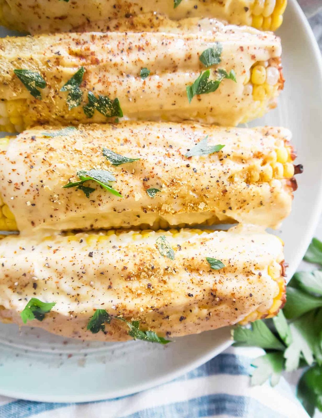 Dairy-free Mexican Street Corn, Vegan