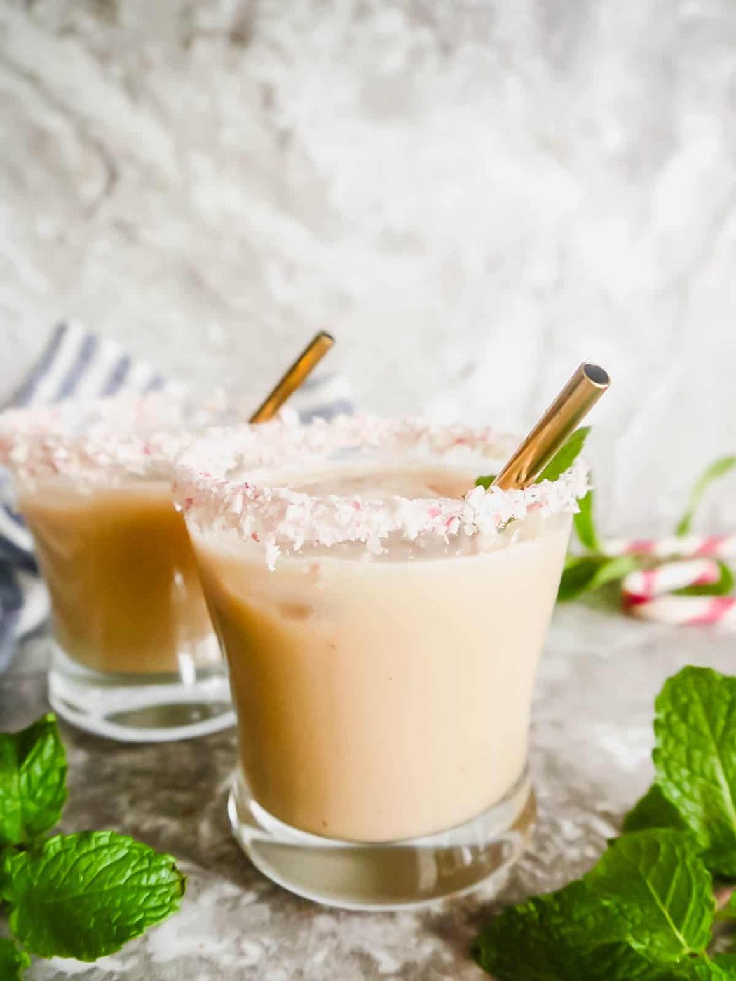 Dairy-free Peppermint White Russian