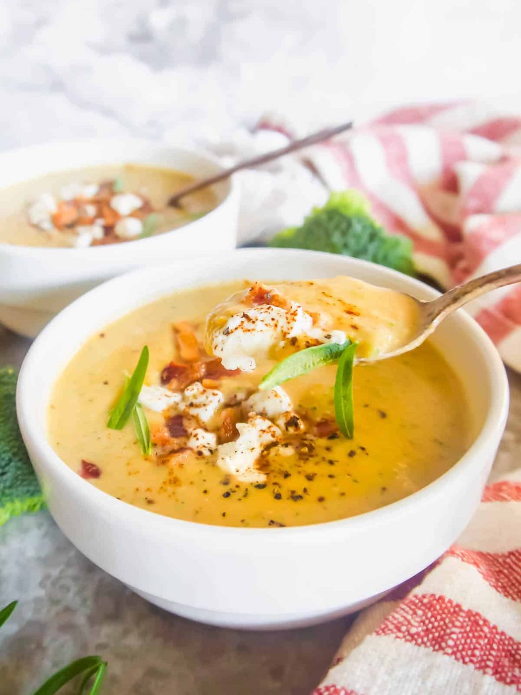 Broccoli Sweet Potato Soup