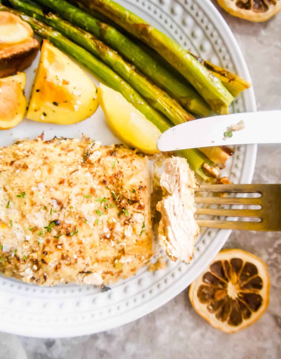 Dried Lemon Crusted Baked Chicken (Paleo, Whole30)