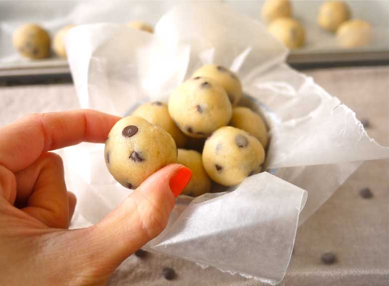Dulce de Leche Cookie Dough Balls (paleo, GF)