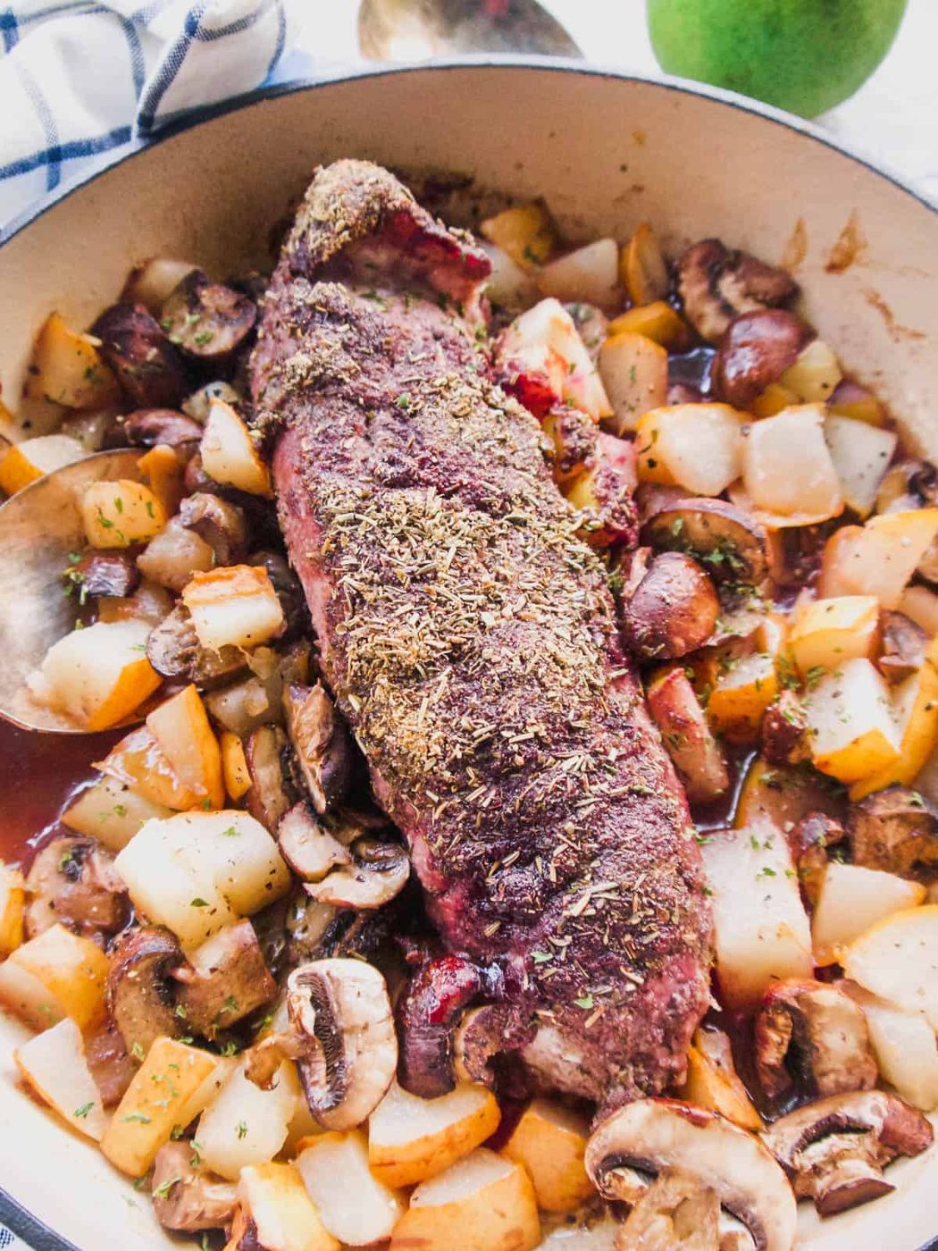 Jam and Spices: Baked Dutch Oven Pork Loin