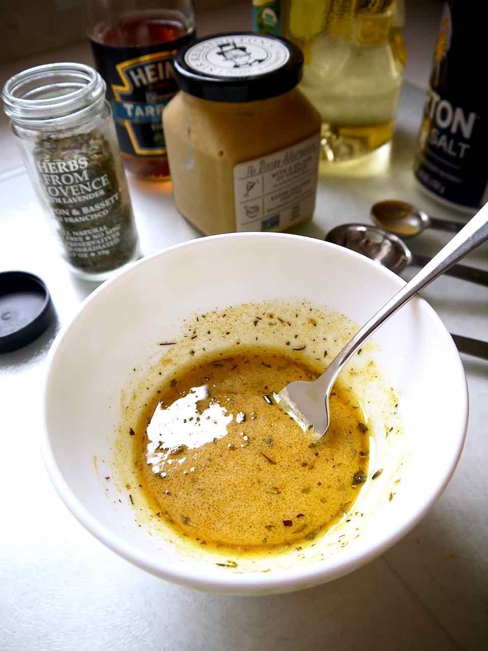Fresh Garden Egg Salad with Turmeric Dijon Dressing {Paleo, Whole30}