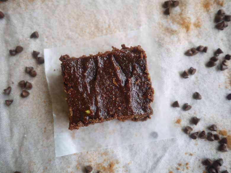Fudgy Paleo Brownies (GF)-SO good, with the secret ingredient of avocado!