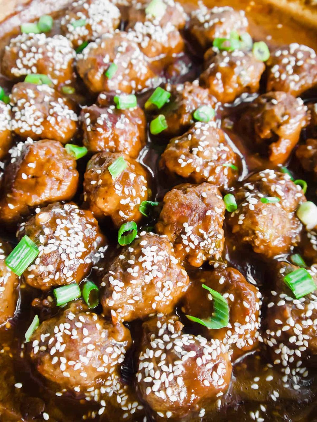 General Tso Meatballs (Paleo, GF)