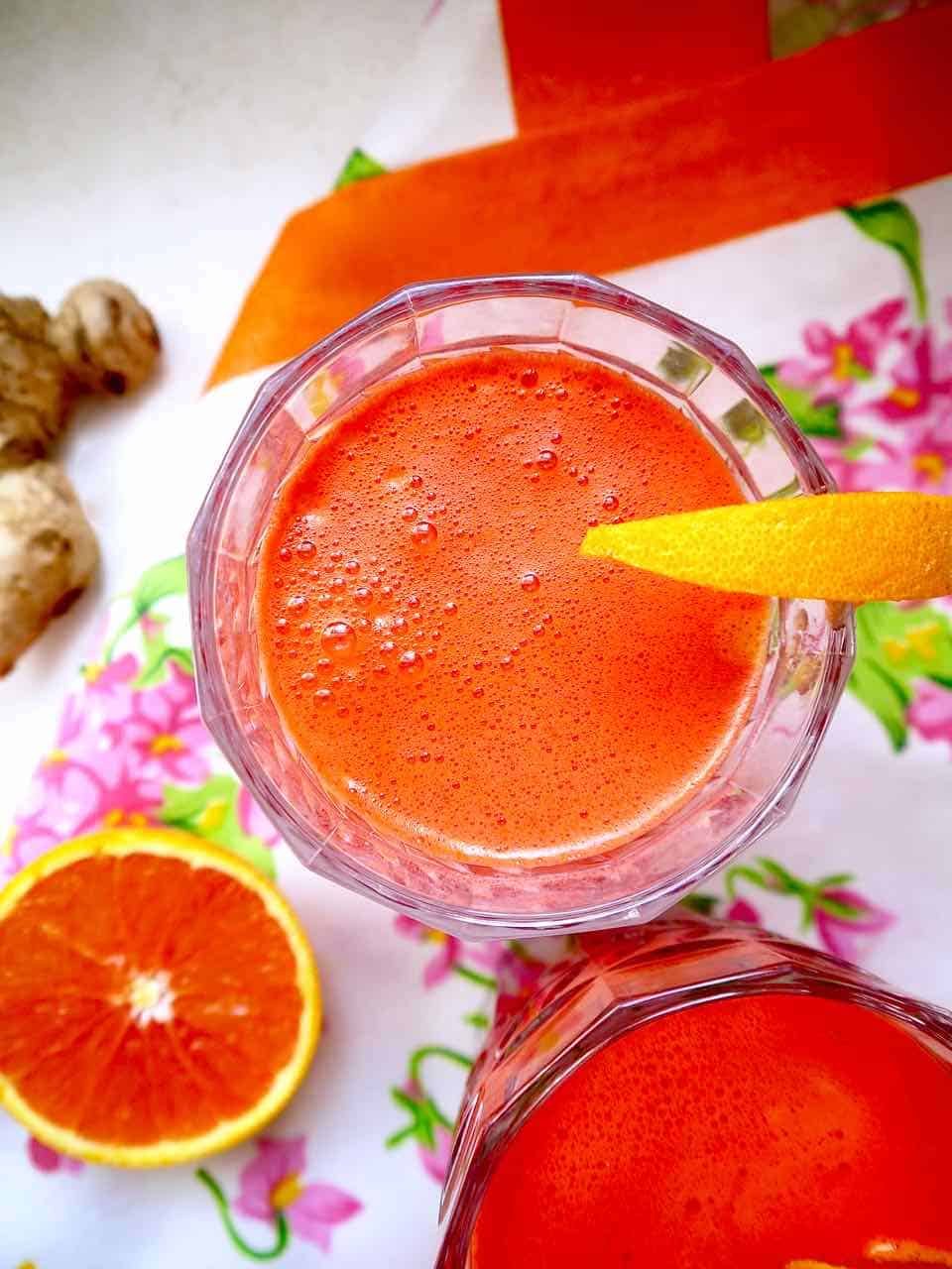 Apple Carrot Beet Ginger Juice