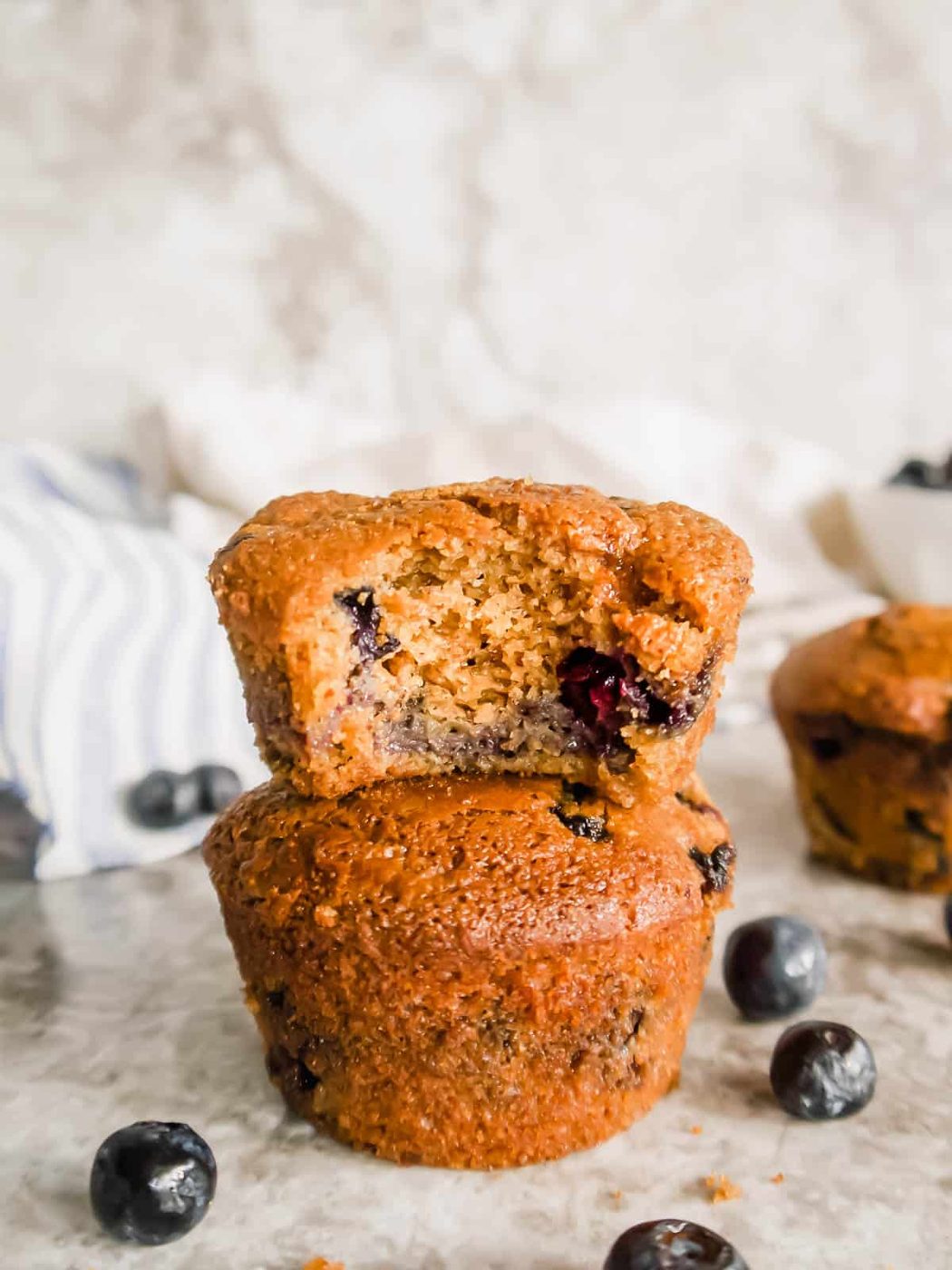 Paleo Blueberry Muffins