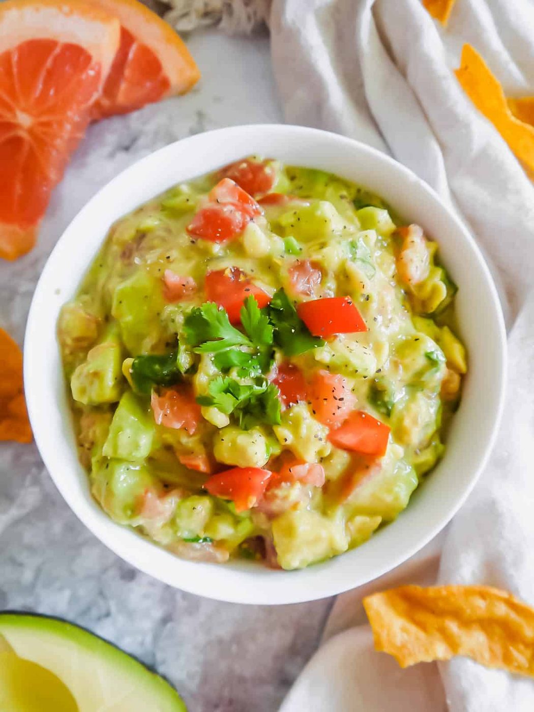 Tasty Grapefruit Guacamole