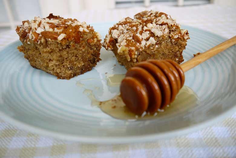 Honey Banana Cake, Paleo, GF