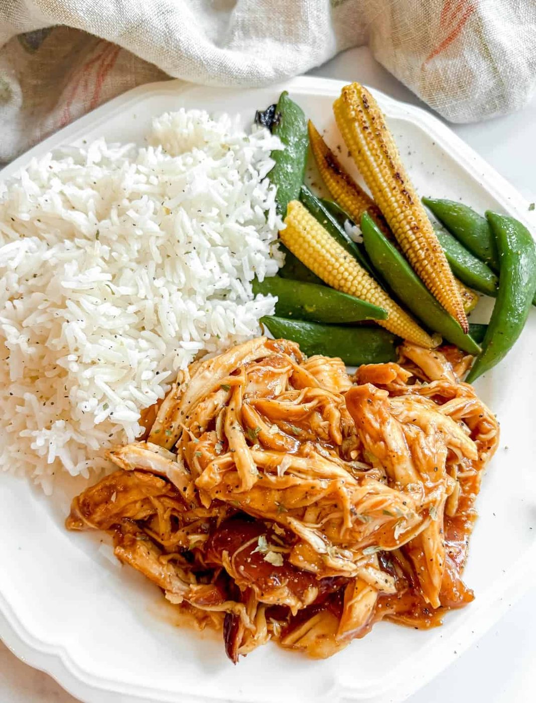 Honey Garlic Chicken Recipe, Slow Cooker / Crockpot