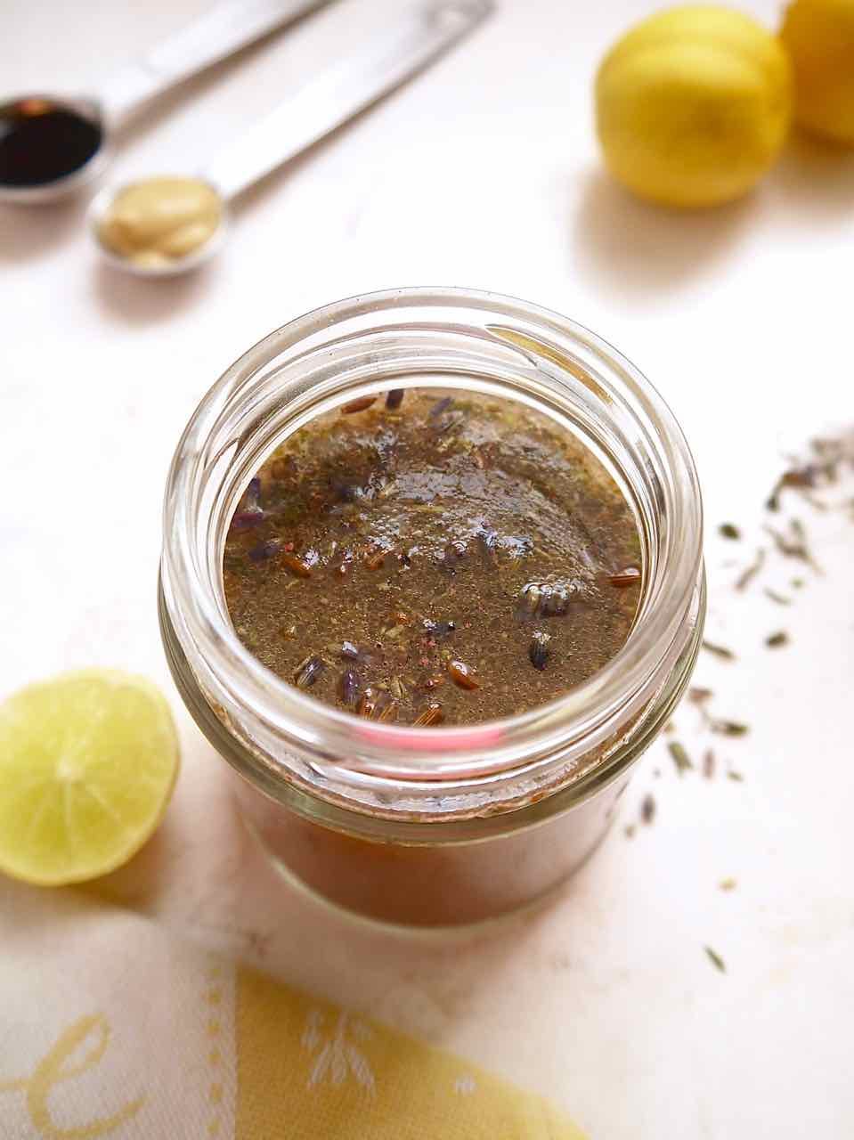Key Lime Mustard Balsamic Dressing {Paleo, GF}