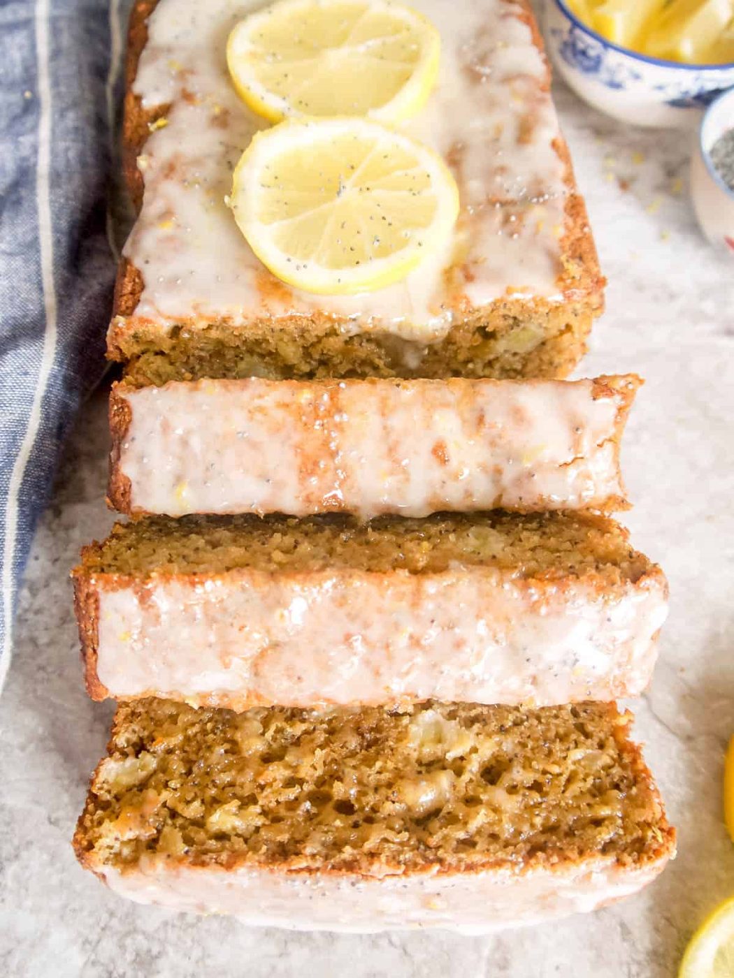 Lemon Poppyseed Banana Bread (Paleo, Dairy-free, Gluten-free)