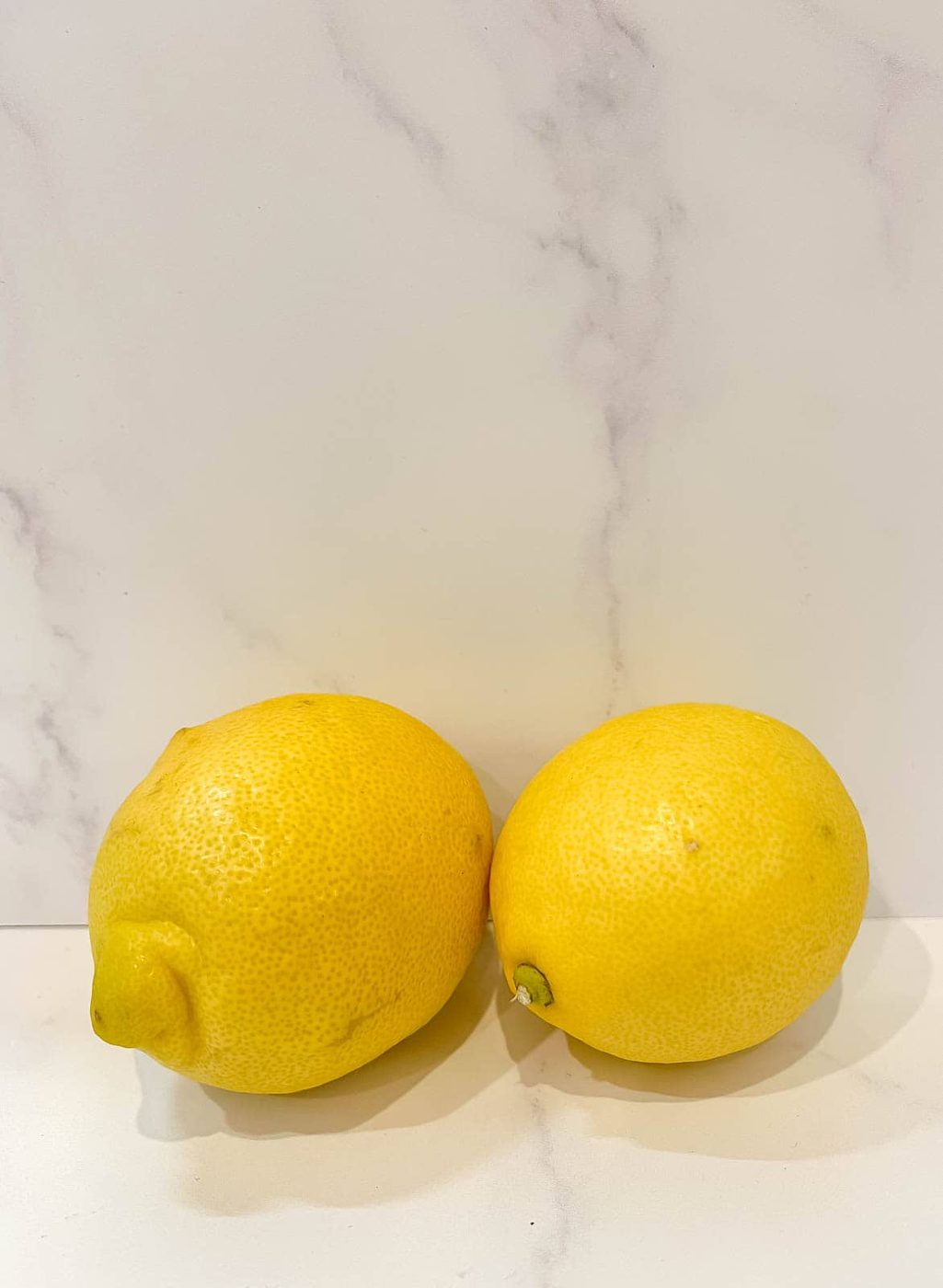 Lemons on a table.