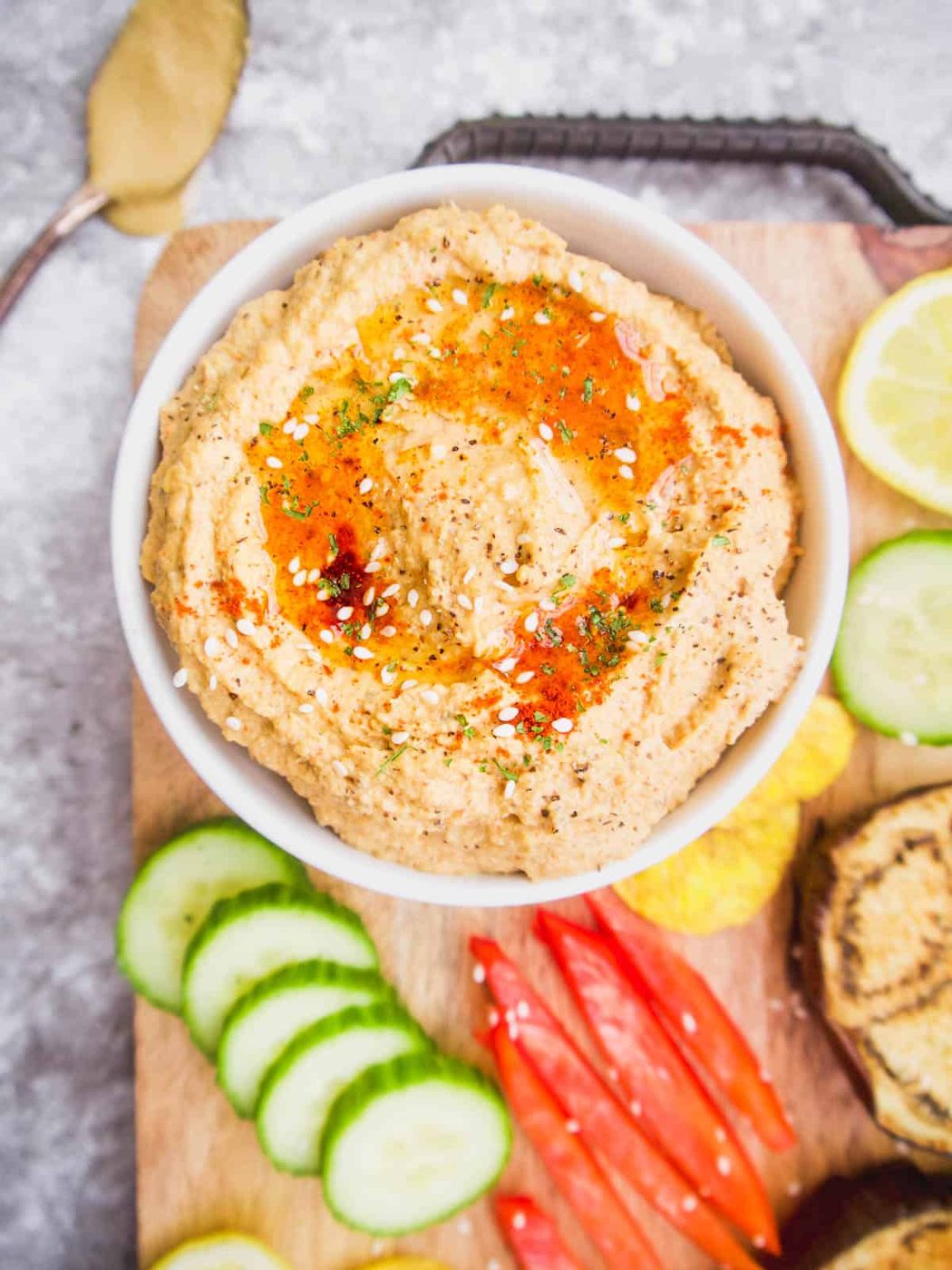 Mediterranean Hummus (Paleo, GF)