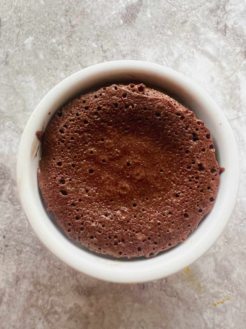 Fresh baked Chocolate Espresso Lava Cakes.