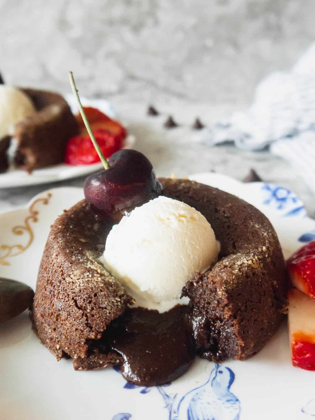 Molten Chocolate Lava Cakes, Gluten-free, Dairy-free