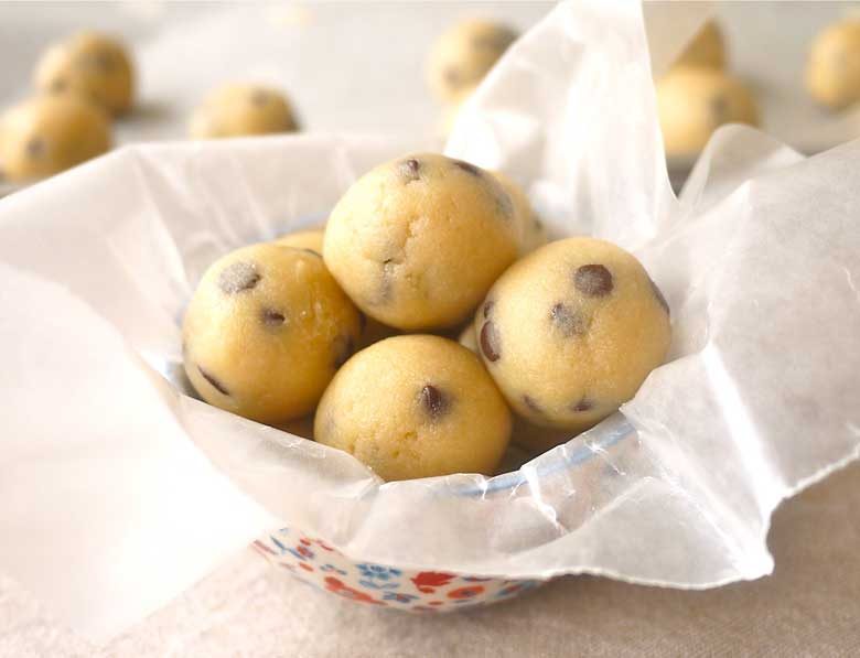 2) Dulce de Leche Cookie Dough Balls (paleo, GF)-My Top 10 Valentine’s Day Desserts Roundup, The Paleo Edition