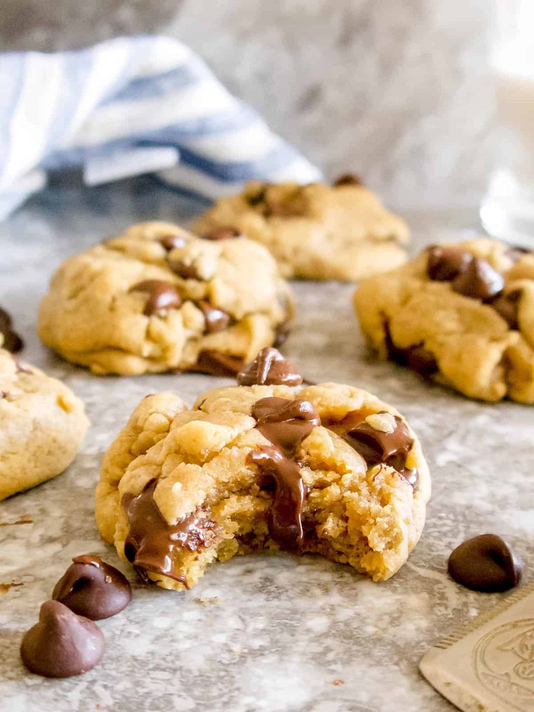Olive Oil Chocolate Chip Cookies, Dairy-free