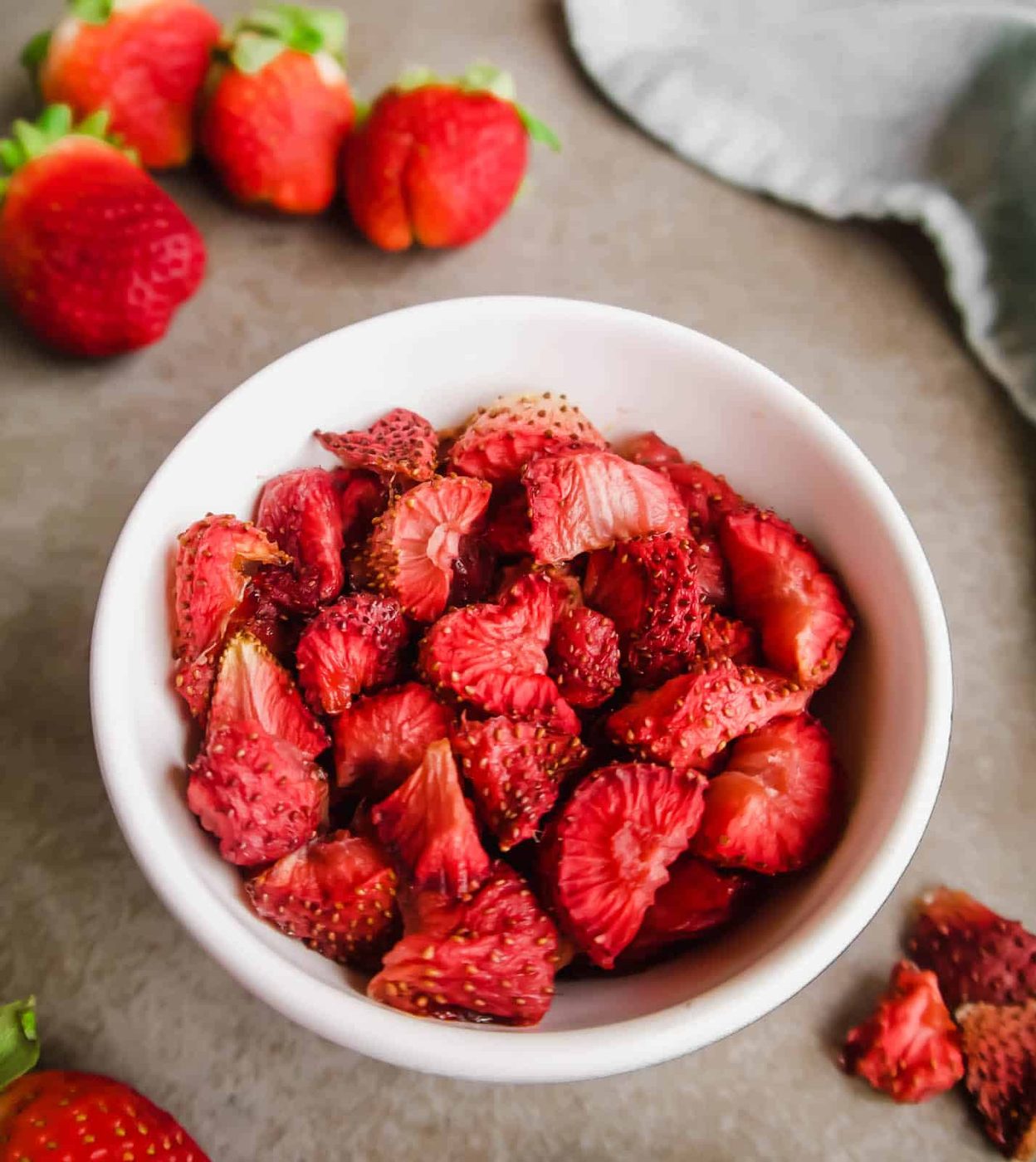Oven-Dried Strawberries (Paleo, GF, Whole30)
