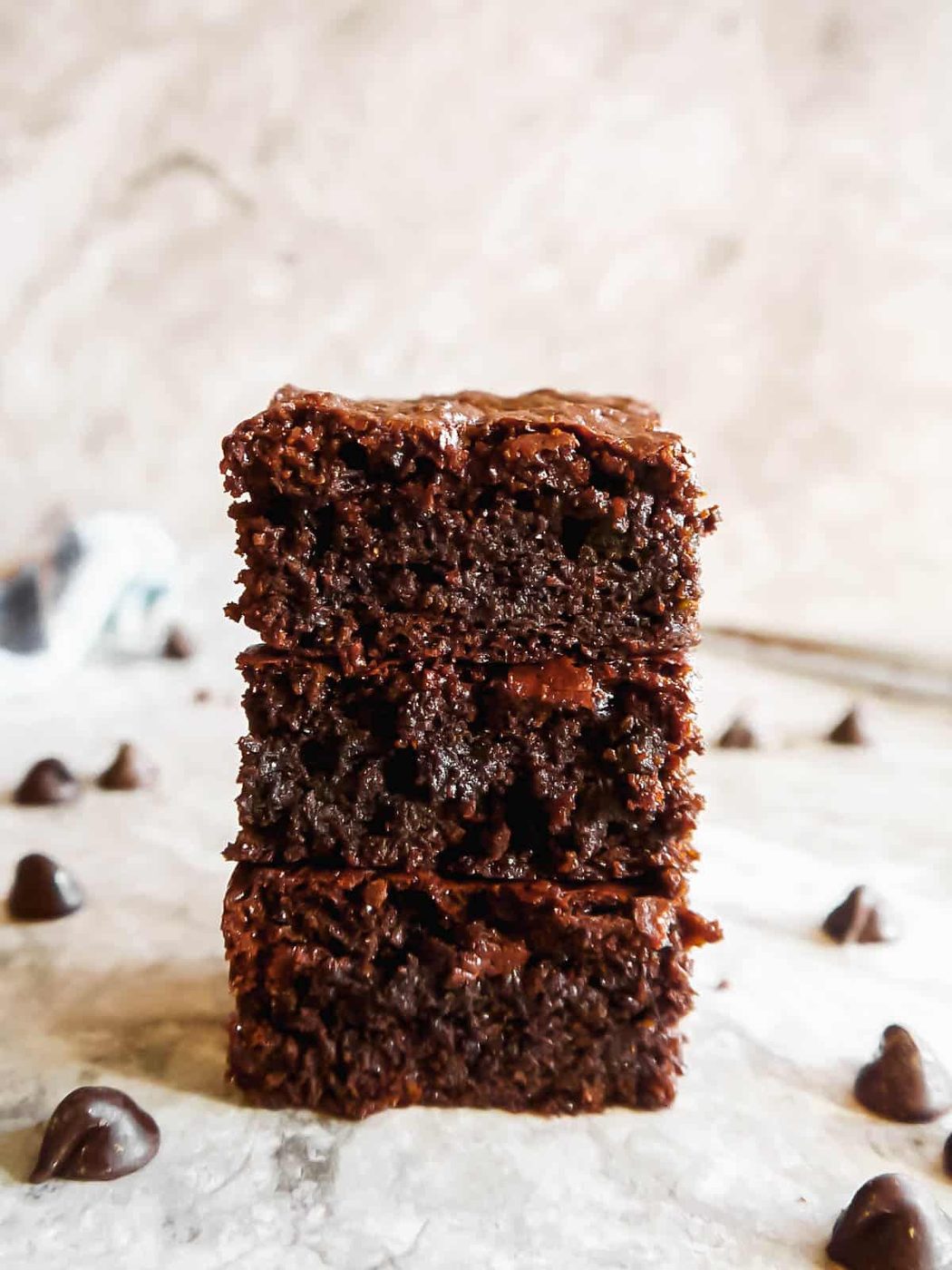 Lighter Almond Flour Brownies, Paleo, Dairy-free, Gluten-free