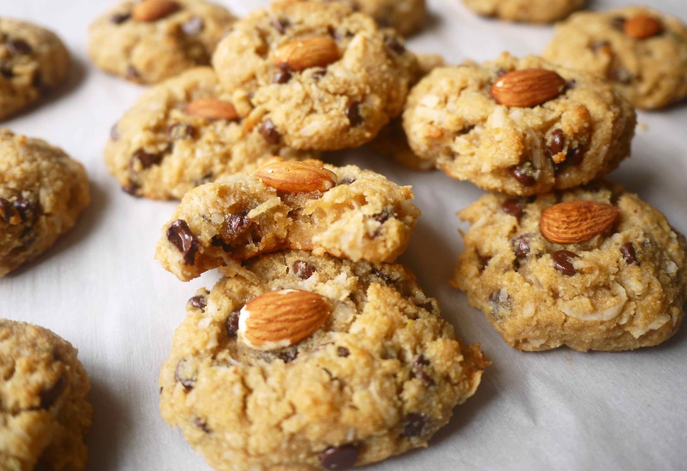 Paleo Almond Joy Cookies, Gluten-Free
