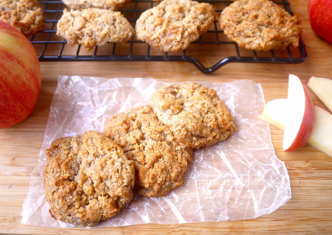 Ultimate. Fall. Cookie = Paleo Apple Cookies (GF, grain-free)
