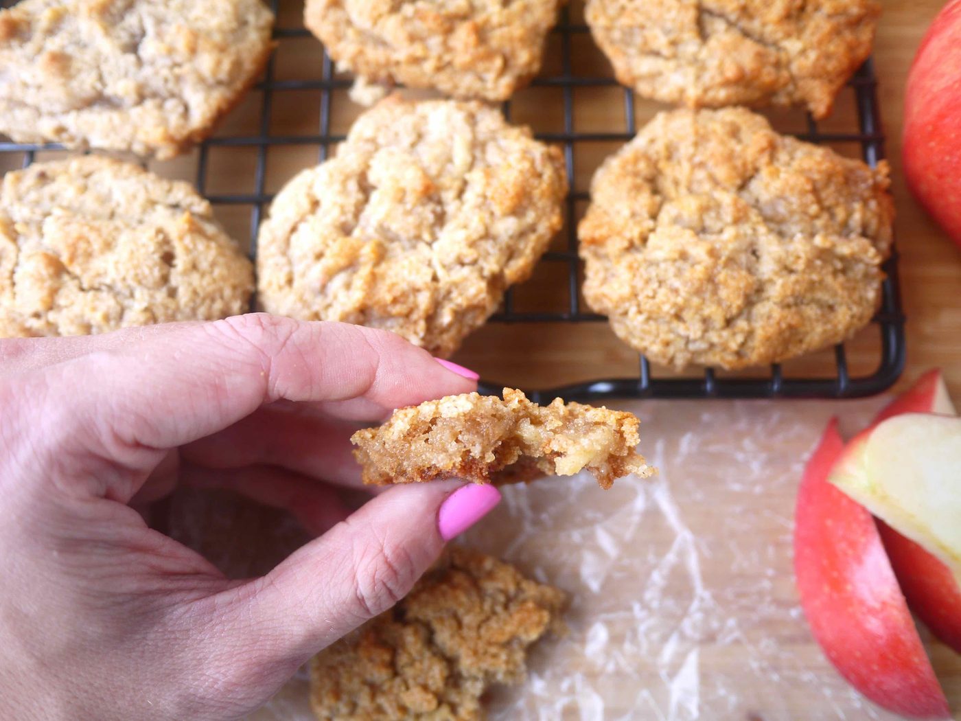 Ultimate. Fall. Cookie = Paleo Apple Cookies (GF, grain-free)
