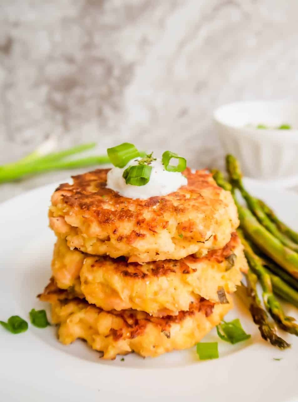 Paleo Asian Salmon Fishcakes (GF)