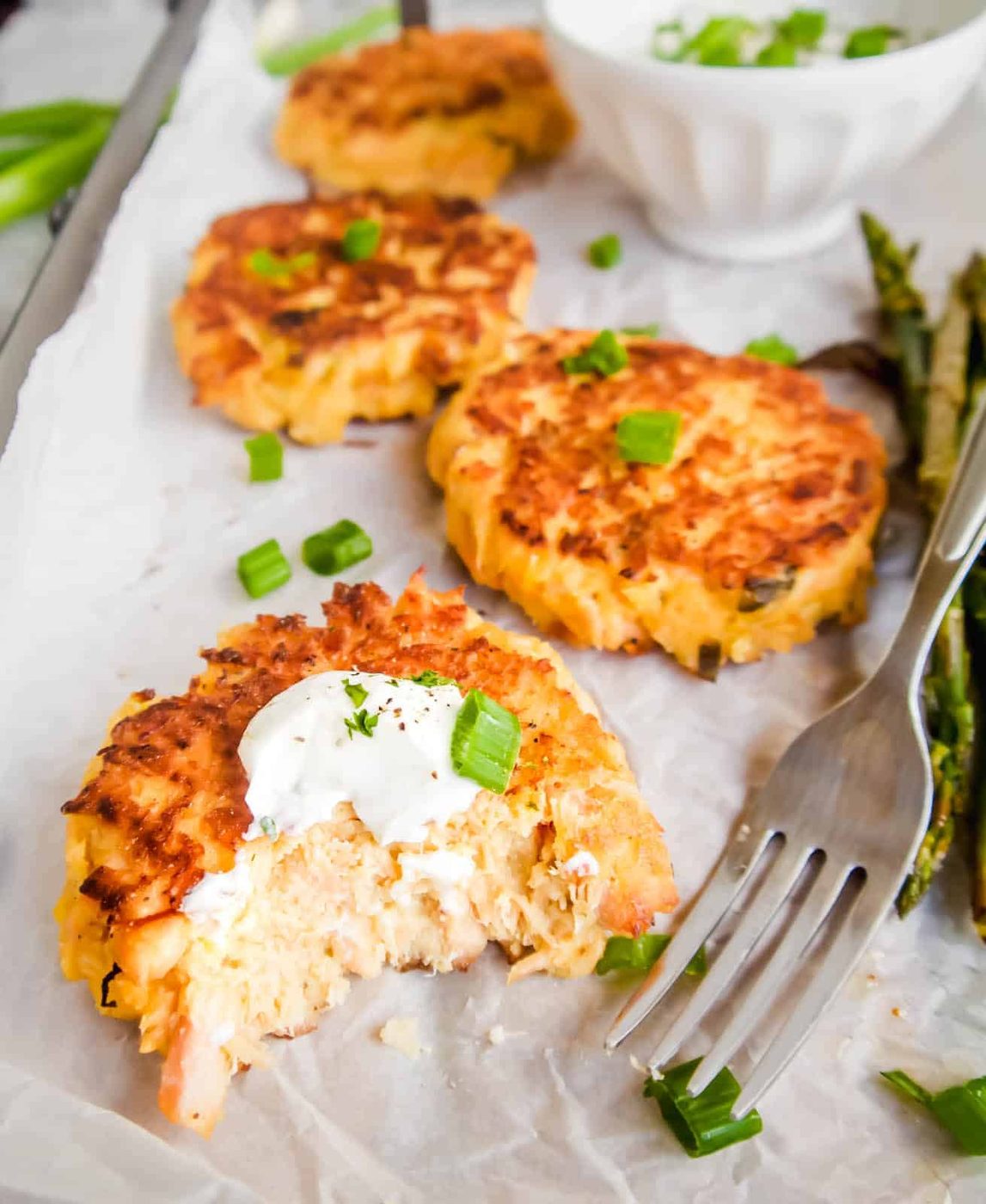 Paleo Asian Salmon Fishcakes, Gluten-Free