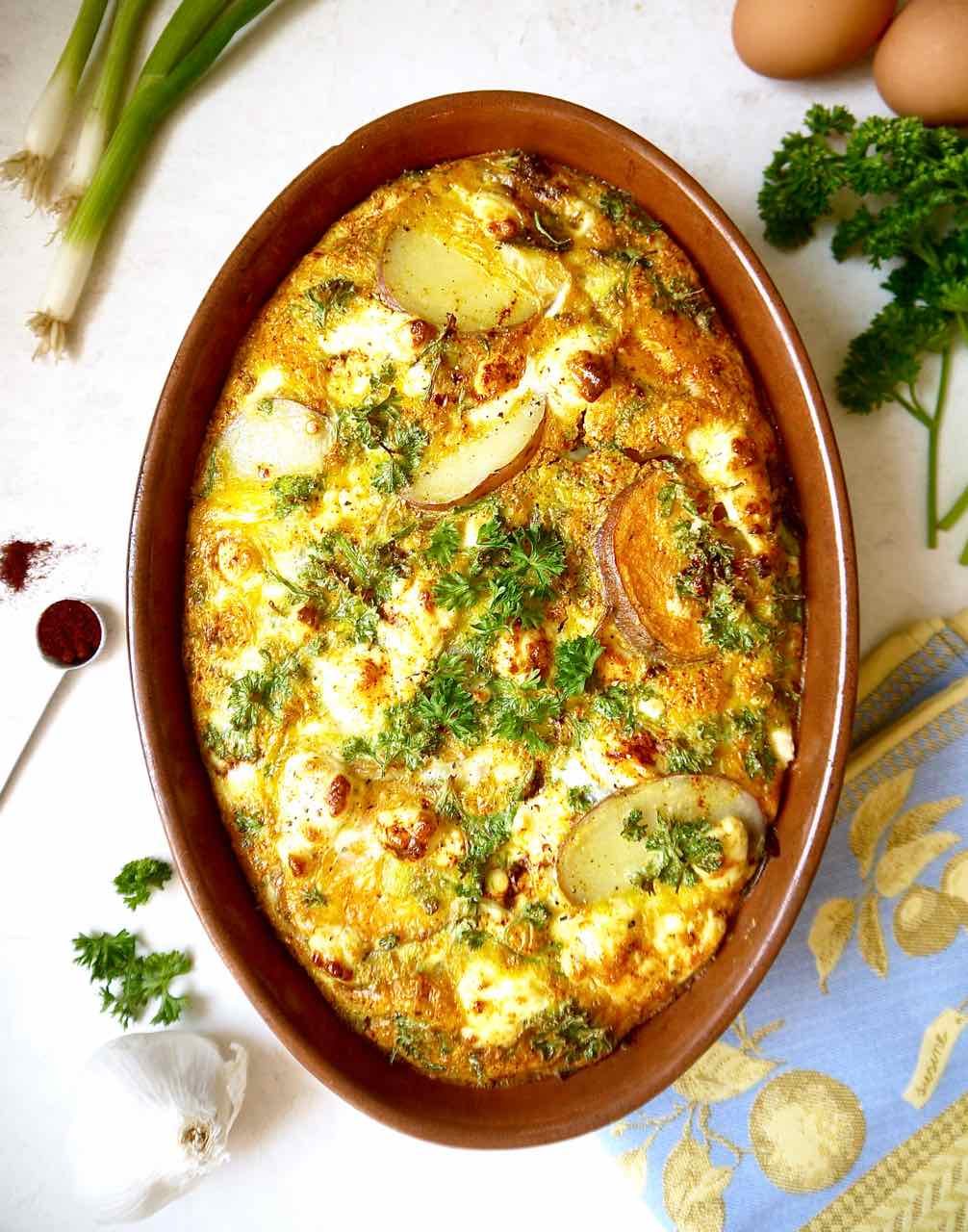 Paleo Baked Spanish Tortilla (GF)