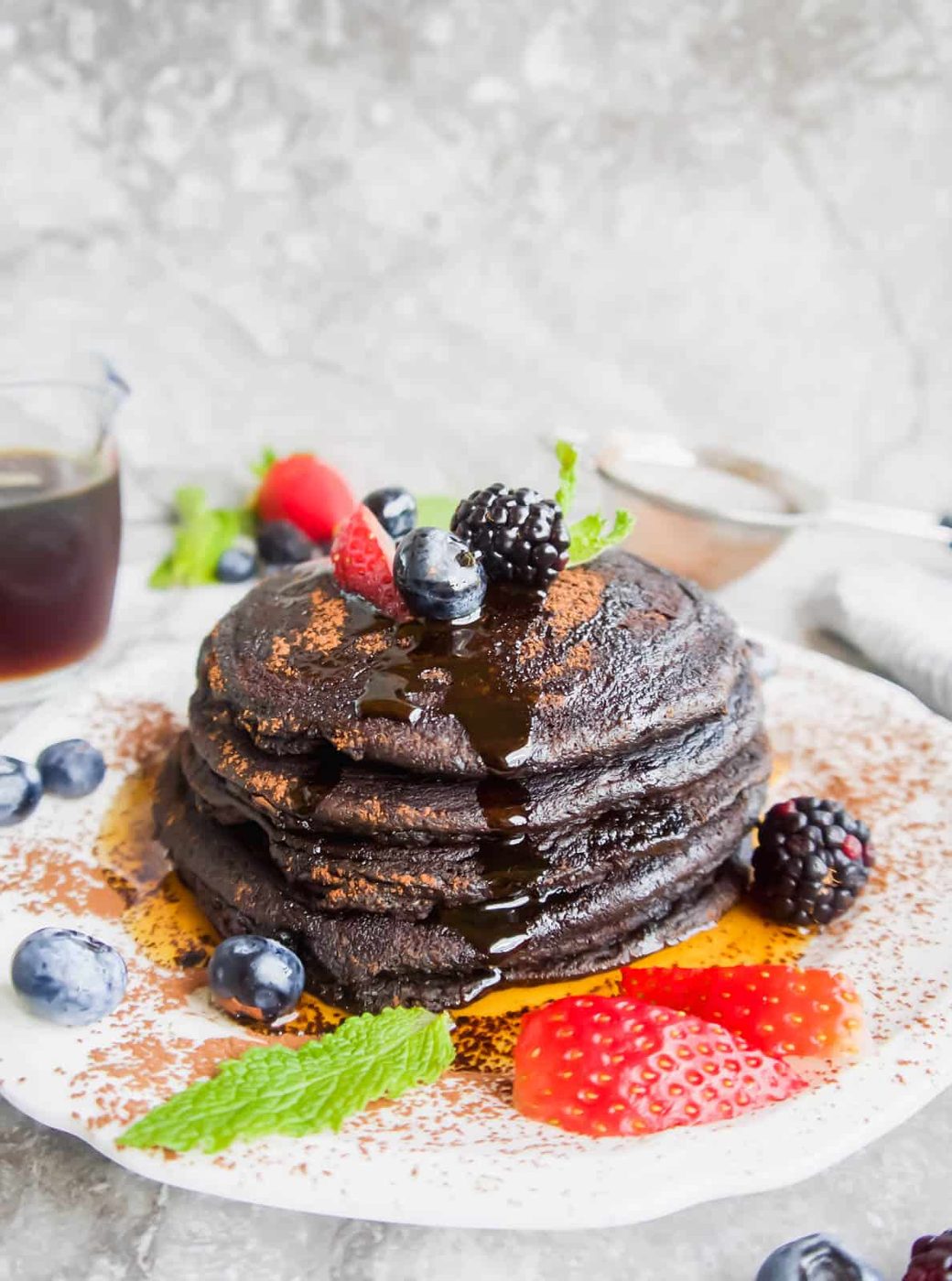 Paleo Carob Pancakes (GF)
